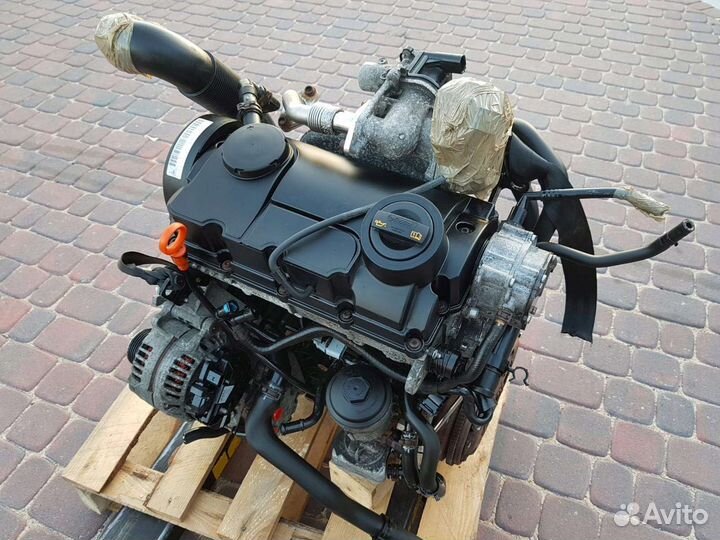 Двигатель brs 1.9 tdi разбор