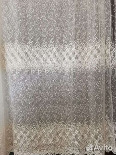 Шторы блекаут в комплекте с тюлью