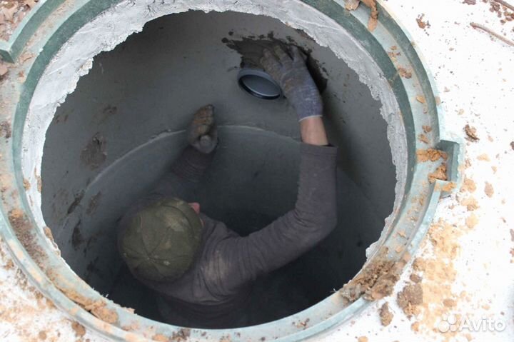 Колодцы под ключ из жби колец