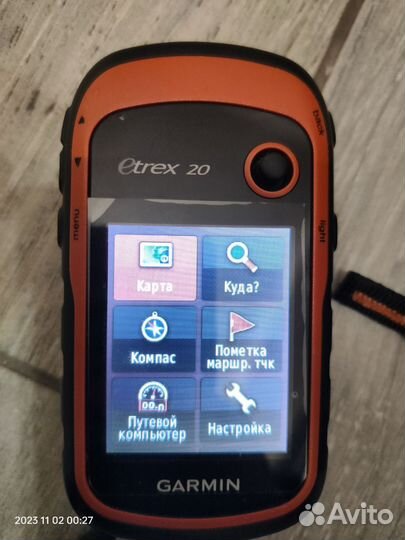 Навигатор garmin etrex 20