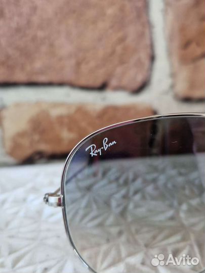 Очки солнцезащитные Rayban авиатор Италия
