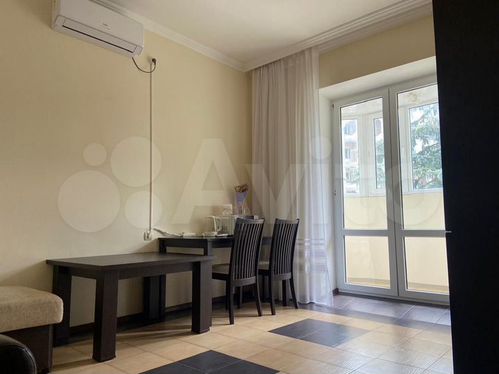 1-к. квартира, 37 м², 2 кровати