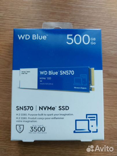 Ssd wd blue 500gb