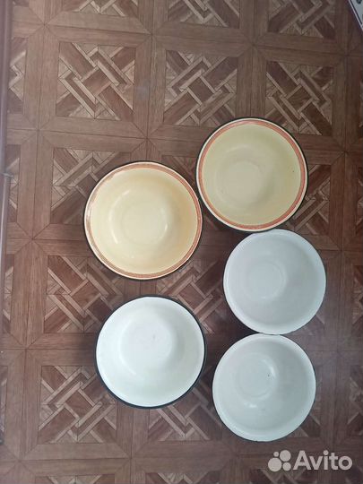 Миска эмалированная СССР