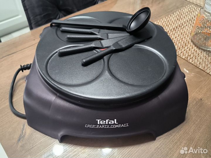 Электроблинница tefal crep party compact