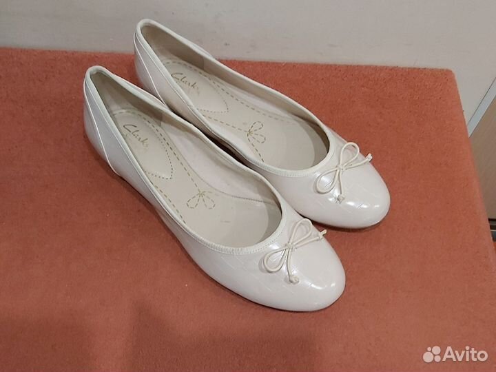 39.5 - 40 Clarks Балетки англия