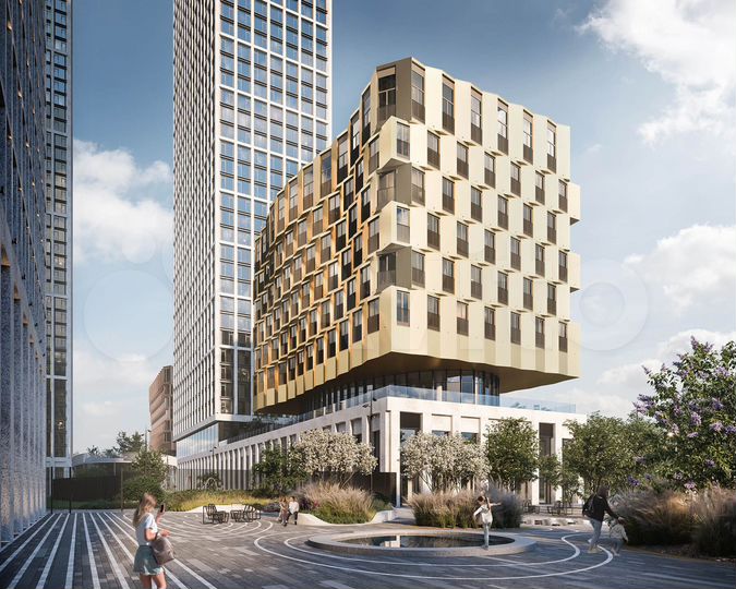 1-к. квартира, 43,6 м², 29/55 эт.