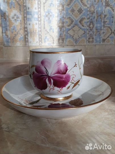 Кофейная пара лфз на форме бутон