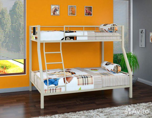 Двухъярусная кровать, разные расцветки. В наличии