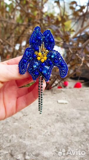 Брошь ручной работы