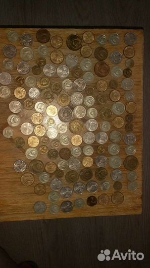 Монеты разные