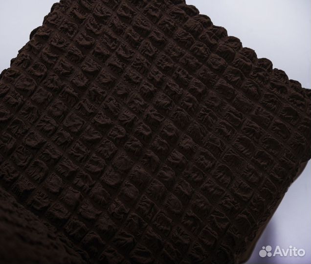 Чехлы для стульев со спинкой 2 шт, цвет Кофе