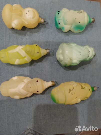 Ёлочные игрушки СССР