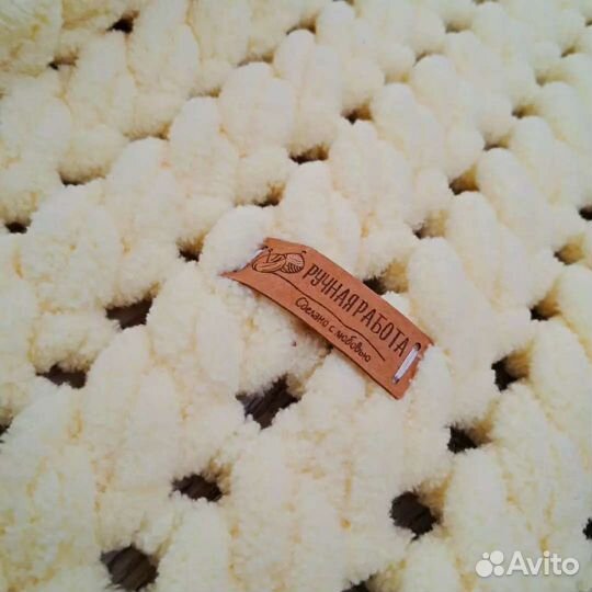 Вязание плюшевых пледов