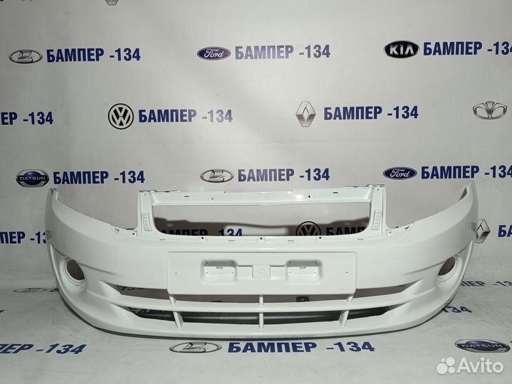 Бампер передний LADA гранта белое облако -240