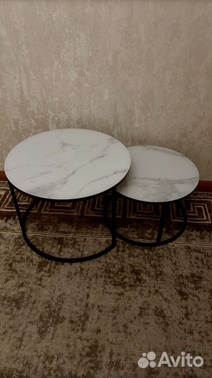 Журнальный столик двойной