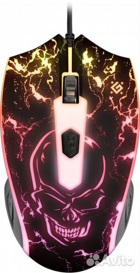 Мышь Defender игровая Overmatch GM-069 оптика,4кно