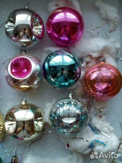 Елочные игрушки СССР