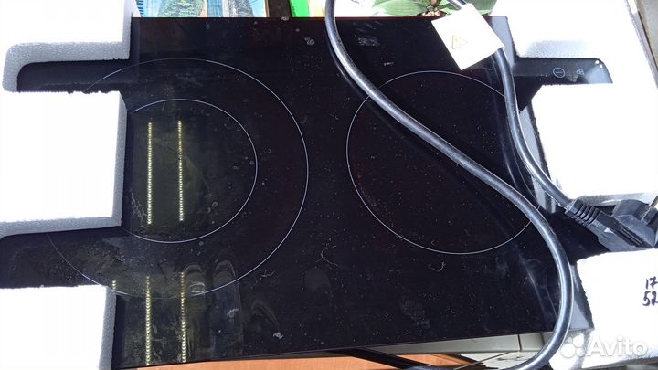 Электрическая варочная панель 2 конфорки