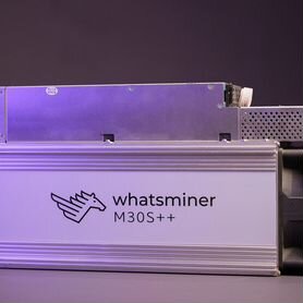 Asic Whatsminer m30s++ 108TH/s Легальный с гтд