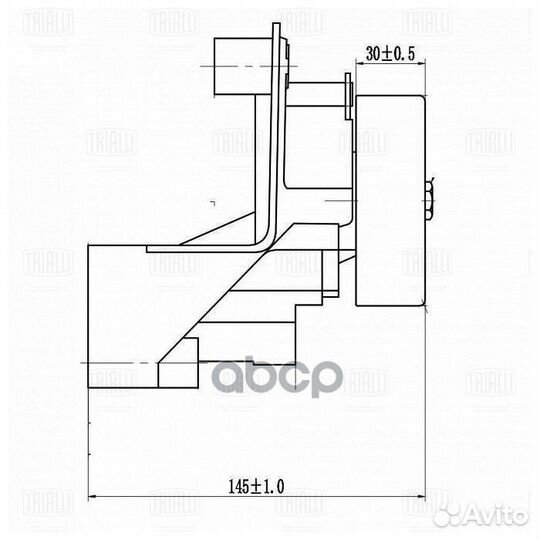 Ролик привод. ремня для а/м Toyota LC 100 (98)