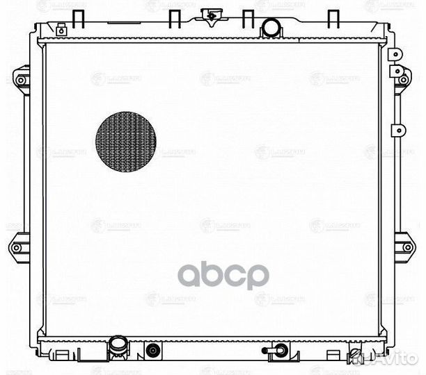 Радиатор охл. для а/м Toyota Land Cruiser Prado