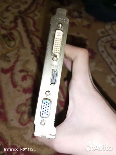 Видеокарта HD3450 512M DDR2