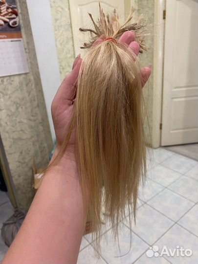 Нарощенные волосы