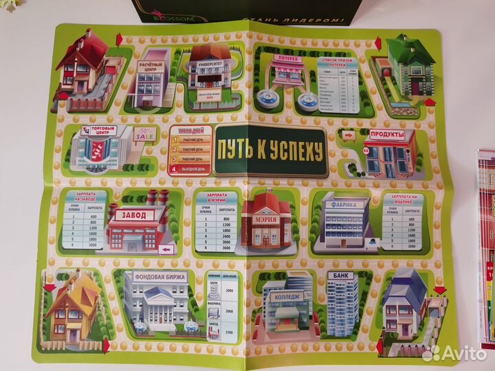 Настольная игра путь К успеху (новая)