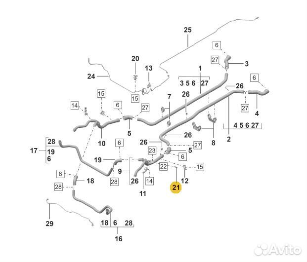 Датчик температуры VAG
