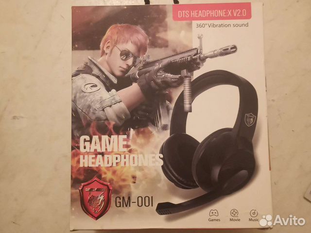 Игровые наушники с микрофоном
