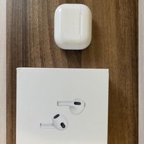 Беспроводные наушники apple airpods 3