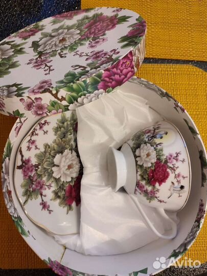 Чайная пара фарфор