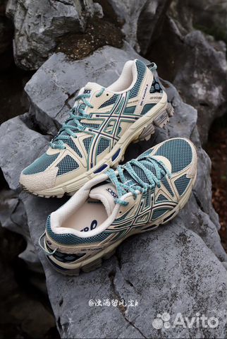 Asics gel-kahana 8 khaki blue