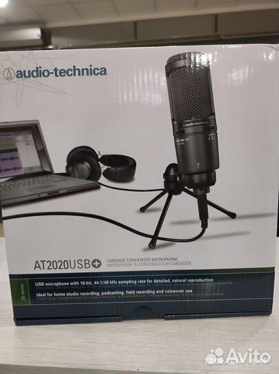 Микрофон Audio-Technica AT2020USB+
