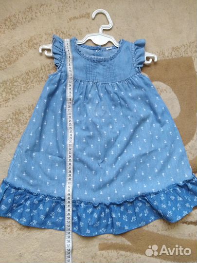 Джинсовое платье для девочки