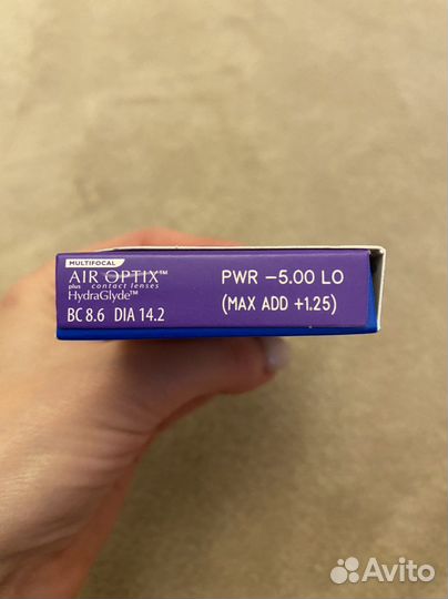 Линзы контактные Air optix