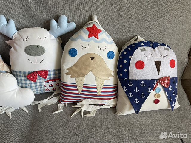 Бортики в кроватку