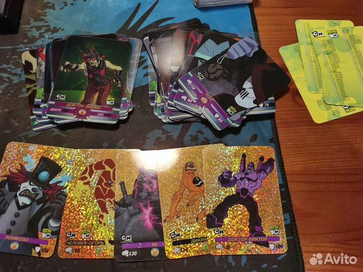 Коллекция карт:Бакуган, человек паук, Скуби-Ду