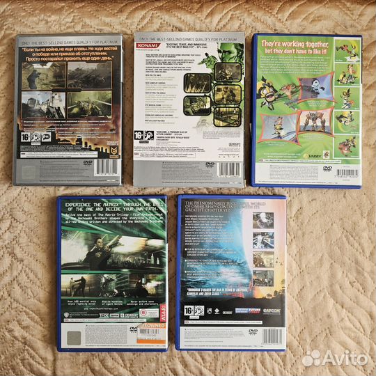 Игры для консоли Sony Playstation 2 PS2 (Лицензия)