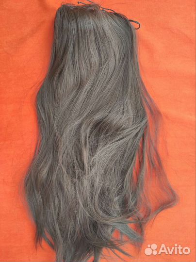 Хвост шиньон на крабике