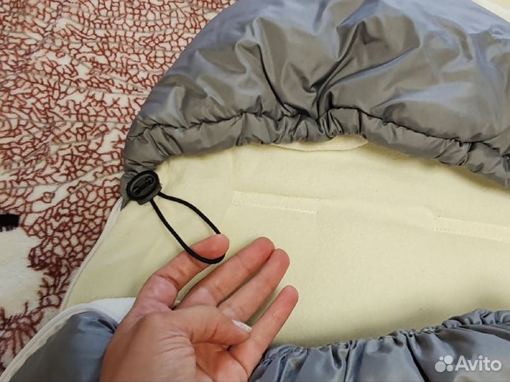 Зимний конверт в коляску