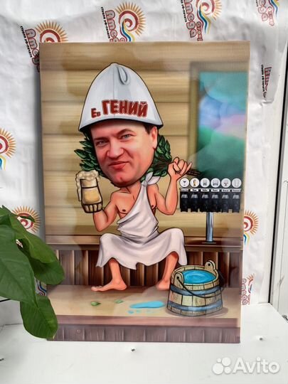 Портрет на холсте по фото