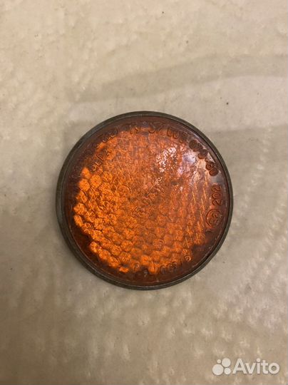 Катафот велосипедный оранжевый СССР