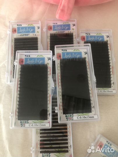 Ресницы для наращивания lash go