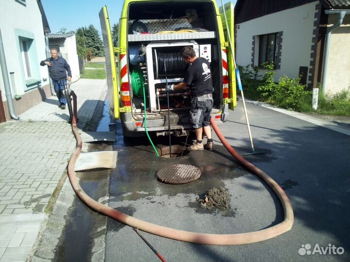 Прочистка канализации Телеинспекция труб