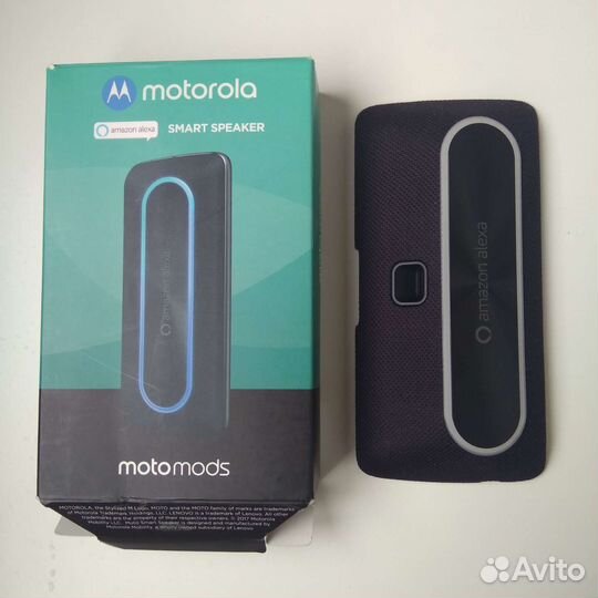 Аудио колонка Moto Mods Smart Speaker Amazon Alexa