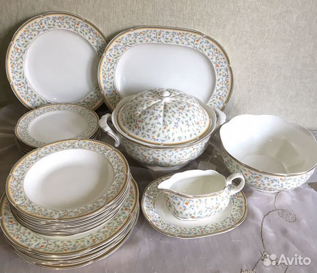 Столовый сервиз фарфор Flora Zepter