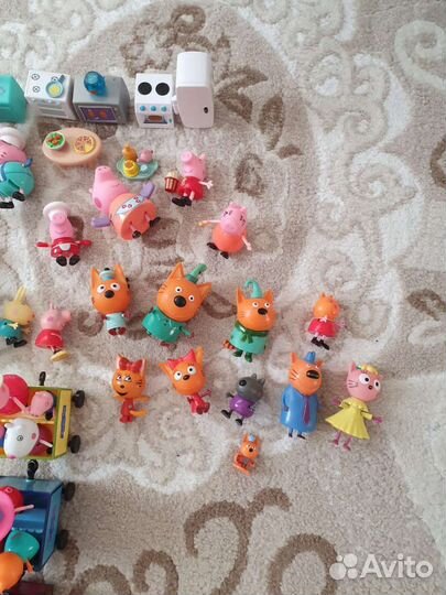 Игрушка Свинка пеппа и Три кота