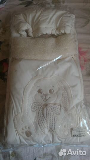 Новый тёплый конверт на выписку